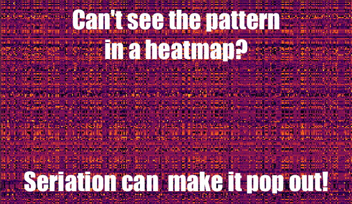 Make Patterns Pop Out of Heatmaps with Seriation